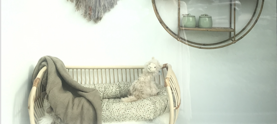 bermbach : bed //Bloomingville : decoration // babynest : Konges Slojd